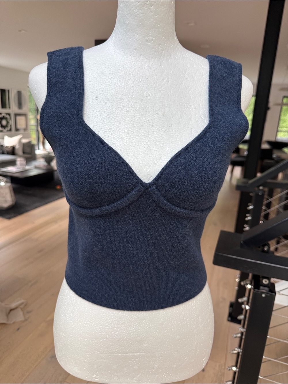 Sablyn Iridian Knit Corset Top